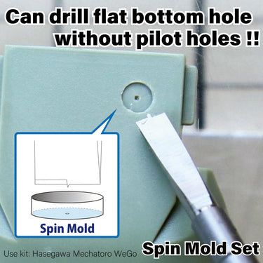 GodHand CSB-1-3 Spin Mold Drill Bit Set 5pc